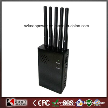 3W Handheld Cellphone Jammer + GPS WiFi Jammer